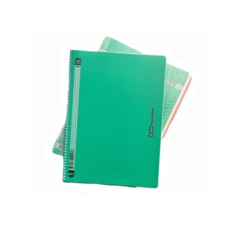 Vegam A-4 PP Spralli Defter 120 Yaprak Kareli