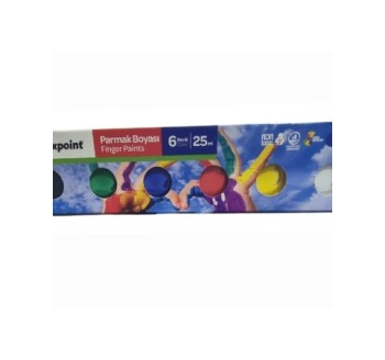 Fixpoint Parmak Boyası 6 Adet 25 ml